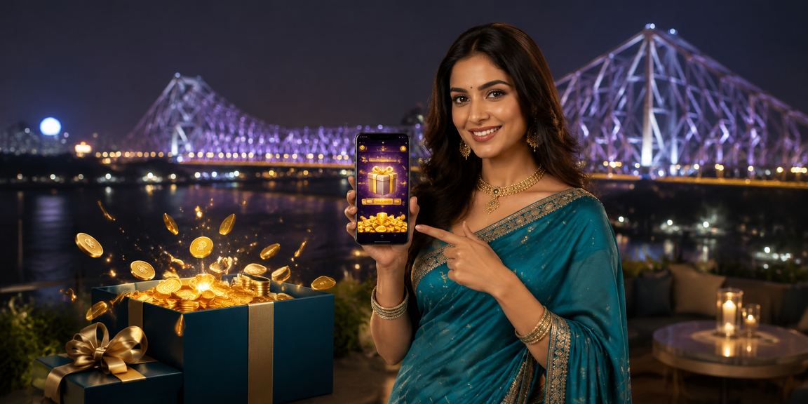 Indian woman enjoying Teen Patti game on mobile at sm4450